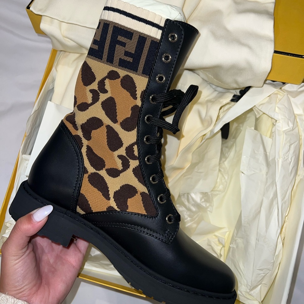 Fendi Cheetah Boots